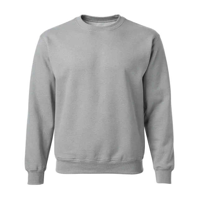 Grijze sweater zonder opdruk