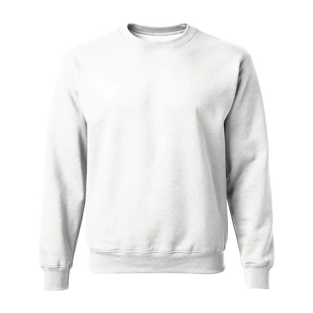 Witte sweater zonder opdruk